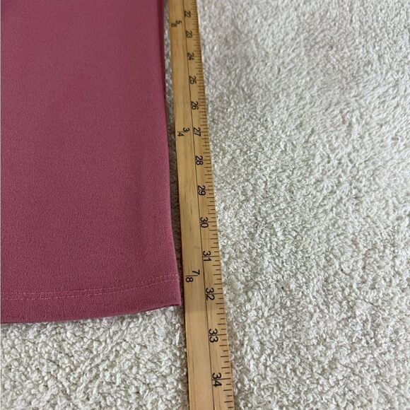 Windsor jumpsuit womens size Small twist front cut out strapless mauve Stretch - Picture 9 of 11